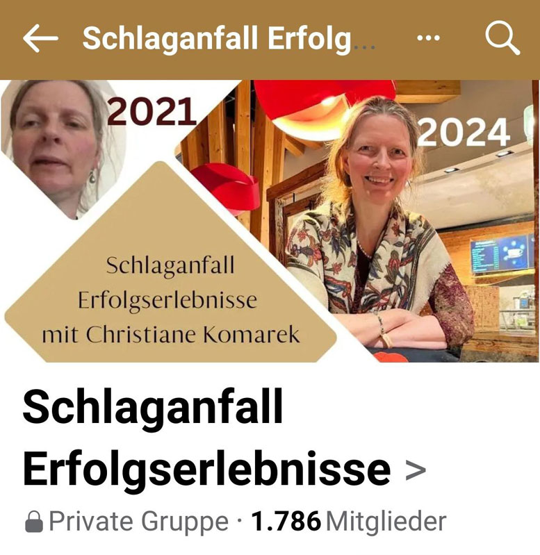 Schlaganfall Erfolgserlebnisse