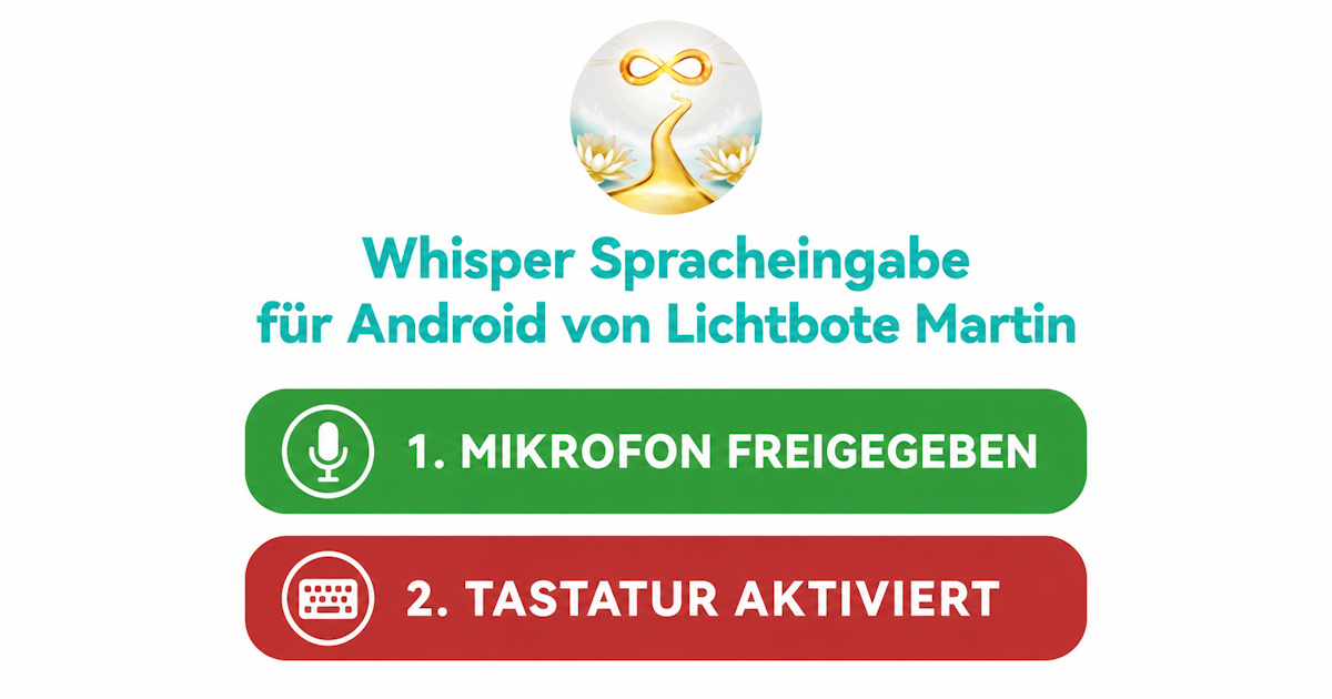 Whisper Spracheingabe für Android